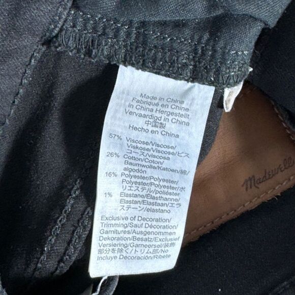 Madewell Roadtripper Black Medium Wash High Waist Skinny Jeans Sz 23 - Picture 7 of 11